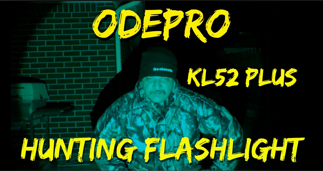 Odepro KL52 Plus Hunting Flashlight