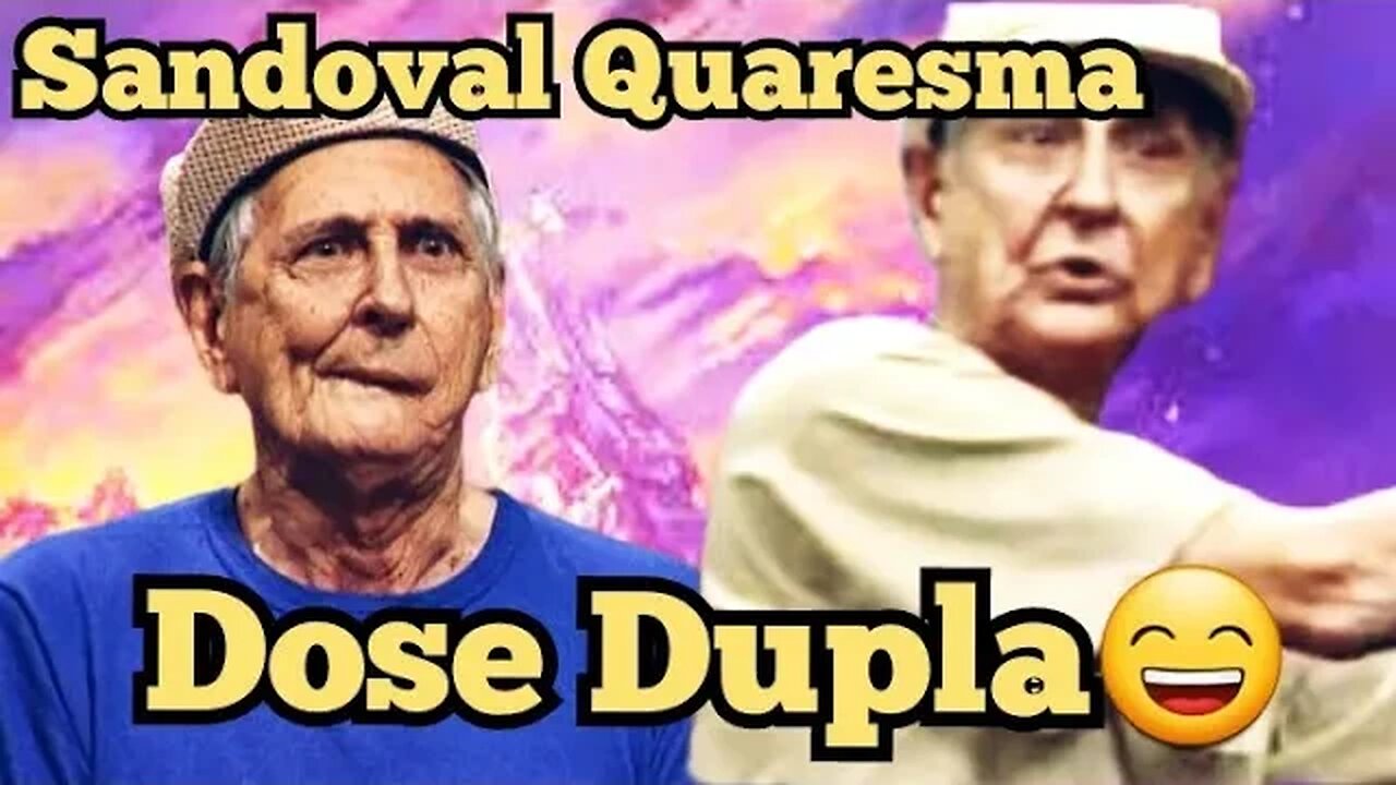 Escolinha do Professor Raimundo; Sandoval Quaresma em Dose Dupla 😄😄