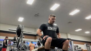 3x3 Squat (415#) and Bench Press (285#) - 20220126