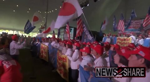 Japanese Americans have a Trump rally in Pennsylvania