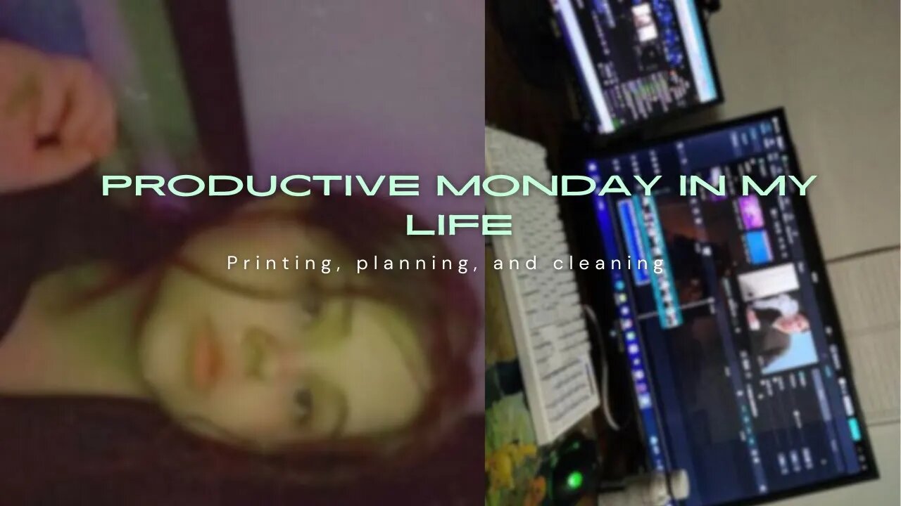 productive monday WFH vlog | 3d printing, cleaning, planning startup