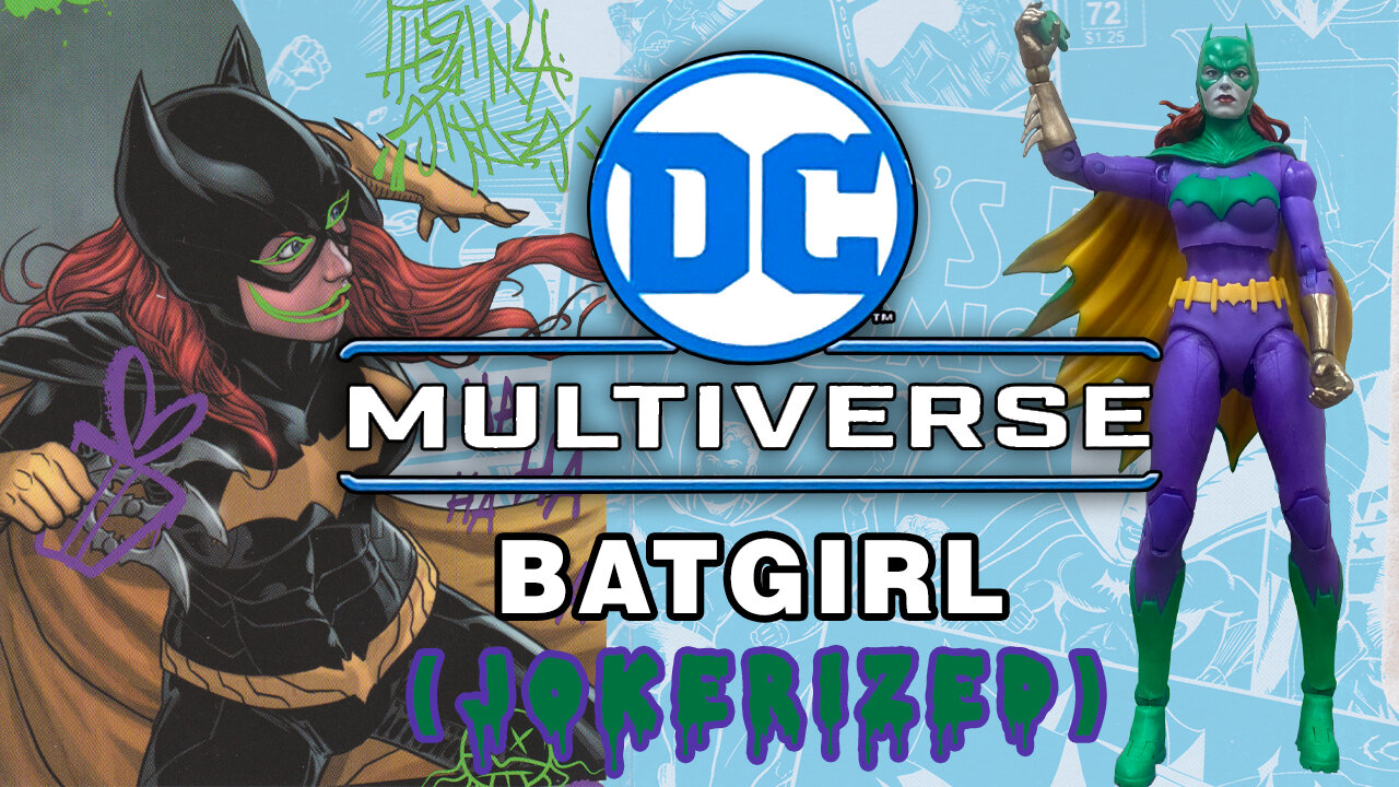 Batgirl (Jokerized) - The Three Jokers - DC Multiverse - Unboxing & Review