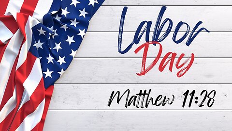 Labor Day - Pastor Jeremy Stout (September 1, 2024 Evening)
