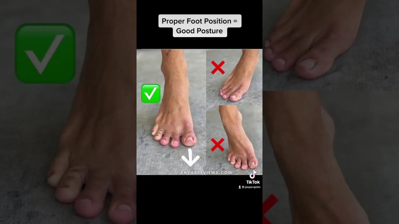 DON’T Neglect Feet When Correcting Posture #selfimprovement #health