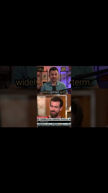 Dorsey on CNN: Not Shadowbanning! #shorts