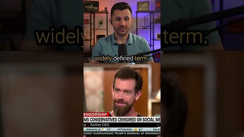 Dorsey on CNN: Not Shadowbanning! #shorts