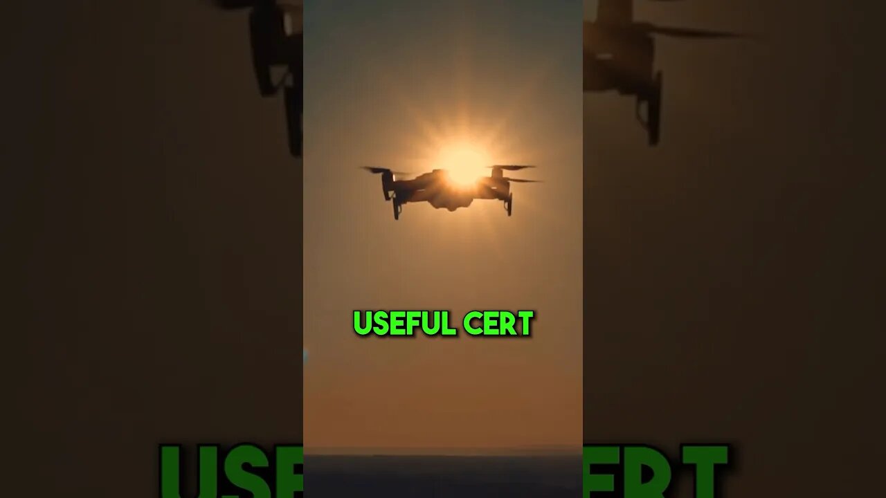 Drone Pilots NEED to get the FAA Part 107 License to make Money with Mapping & Photography #shorts