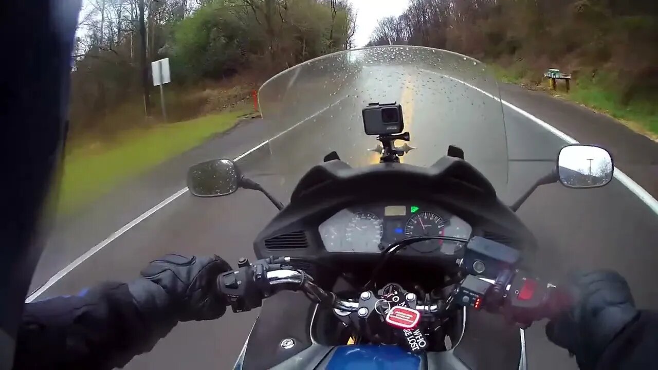 Attempted to ride a motorcycle through all Lancaster County Covered bridges...then it rained.