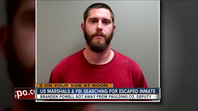 U.S. Marshals, FBI searching for escaped inmate