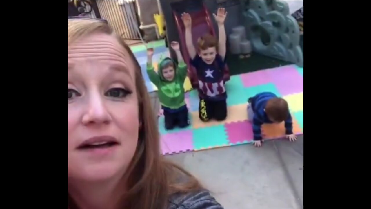 White Mom Makes Her Children Kneel And Pray To Black Women