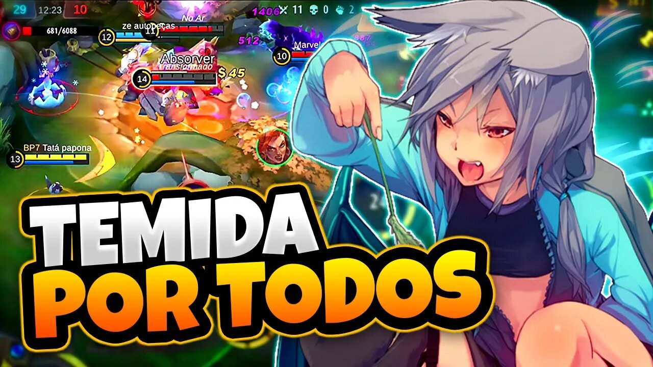 SÓ QUEM É MAIN NÃO TEME ELA! SEJA EM QUAL TIME FOR | MOBILE LEGENDS