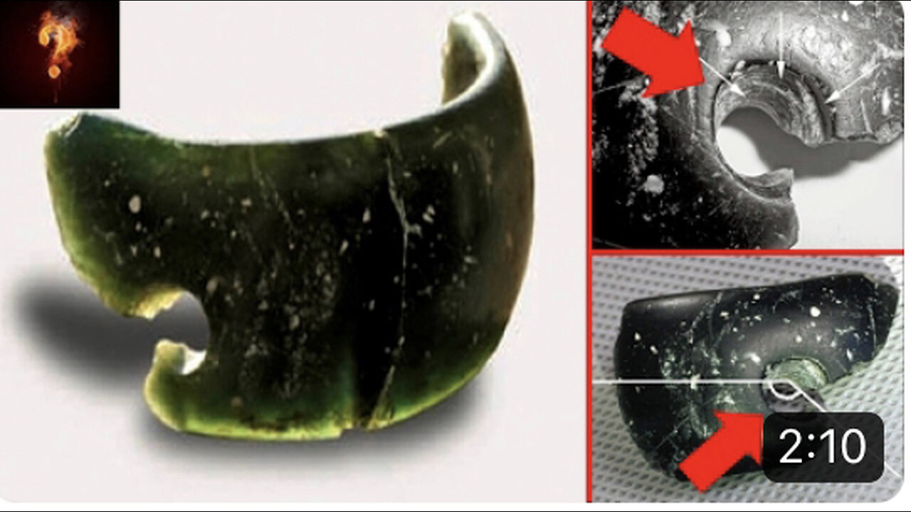 40,000 Year Old Bracelet Made With Futuristic Drill?