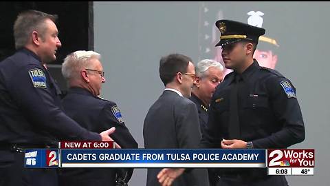 Cadets graduate from Tulsa Police Academy