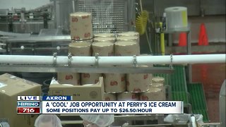 Perry's Ice Cream hiring and promoting from within!