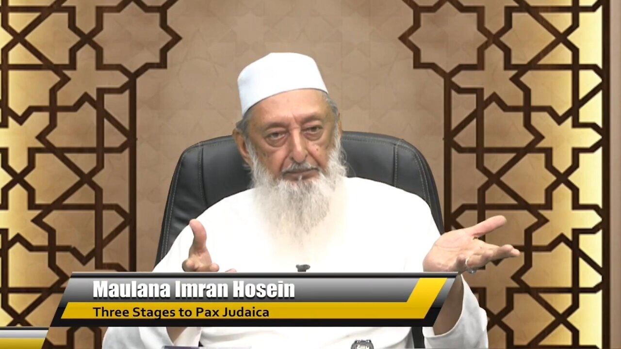 Sheikh Imran Hosein: "Pax Judaica", False Messiah - Dajjal, Jesus