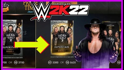 WWE 2K22: MY FACTION - PART 22 - EVOLVING 2 TAKERS AT ONCE! NEW EDGE CARD COLLECTED!