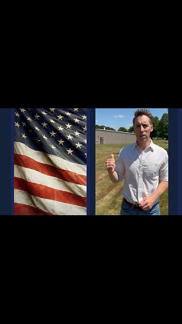 Josh Hawley visits Butler PA rally fairgrounds · He has many questions