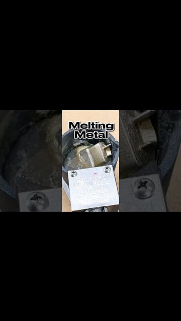 Watching Metal Melt is so cool #shorts #shortsfeed #cool