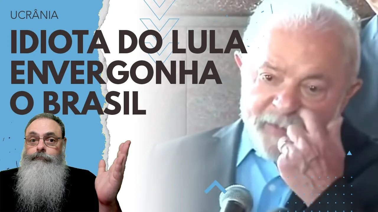 LULA pergunta "POR QUE ZELENSKY não PARA essa GUERRA?" na PIOR GAFE DIPLOMÁTICA da HISTÓRIA