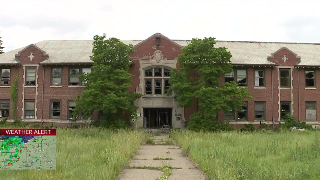 Crews extinguish arson fire at former Parmadale complex in Parma; building already slated for demolition