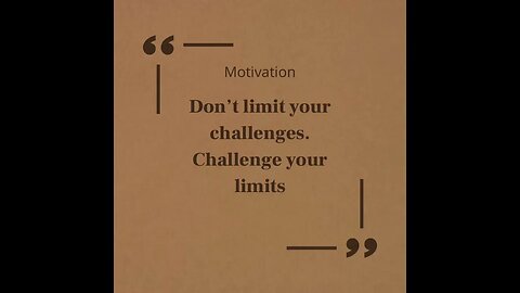 Don’t Limit Your Challenges #shorts