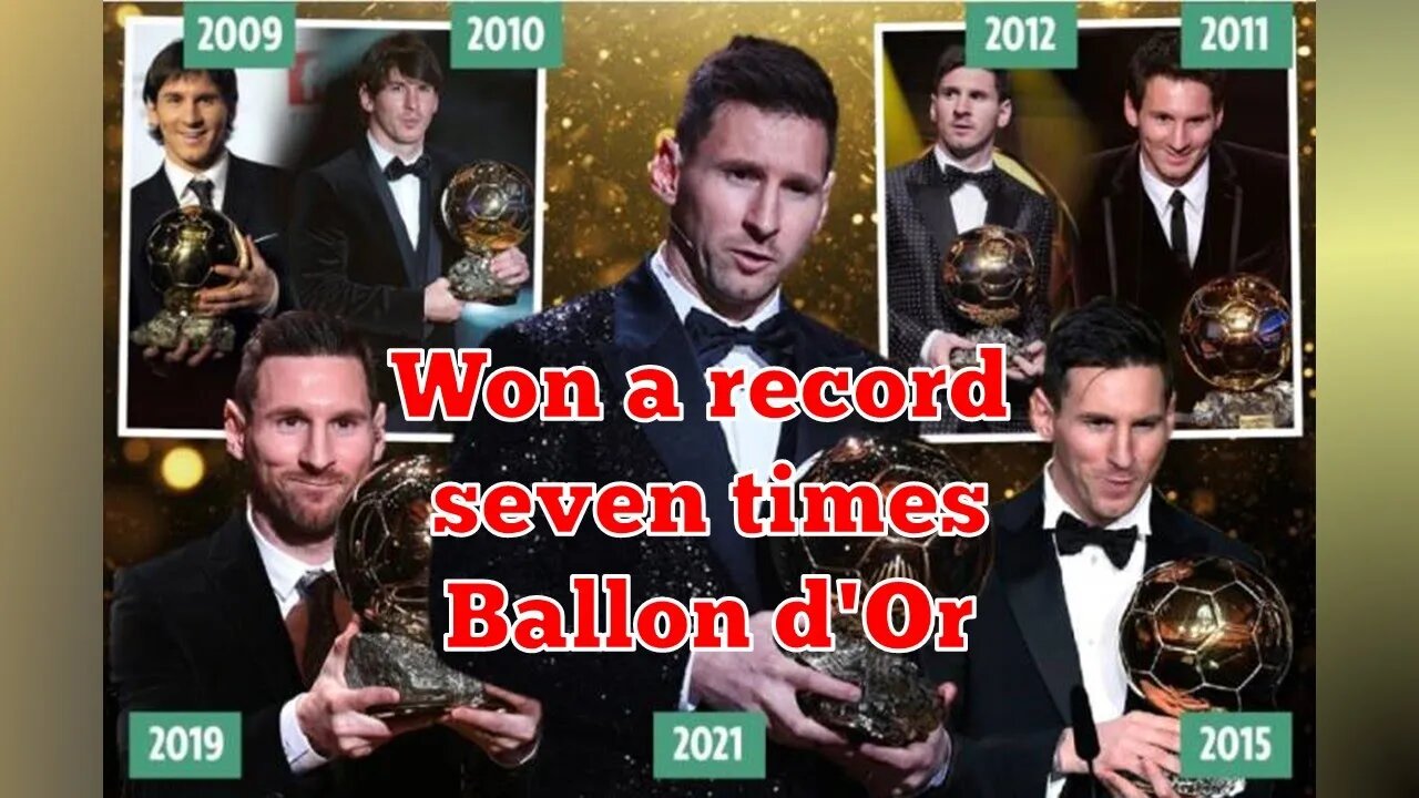 Lionel Messi wins Ballon d’Or for record seventh time after Copa America triumph