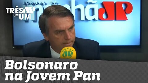 Bolsonaro na Jovem Pan