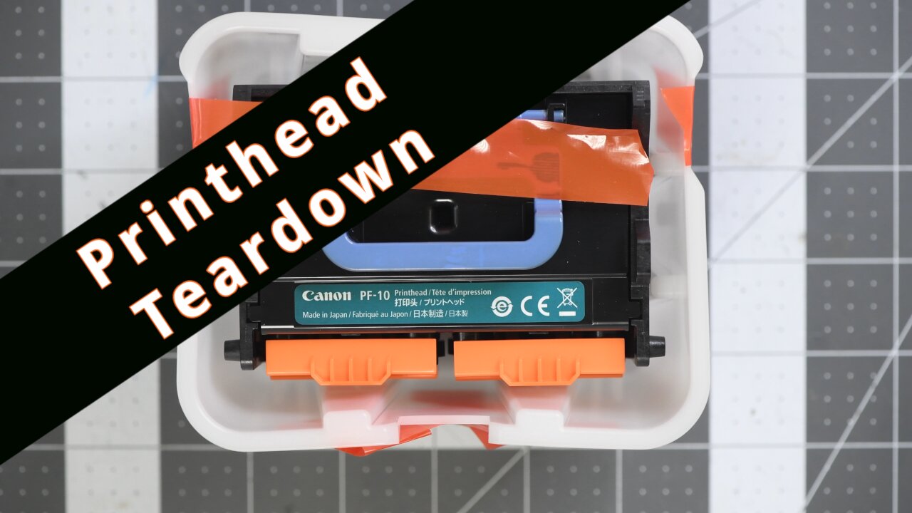 What Could Possibly be in a $700 Printhead – PF-10 Teardown