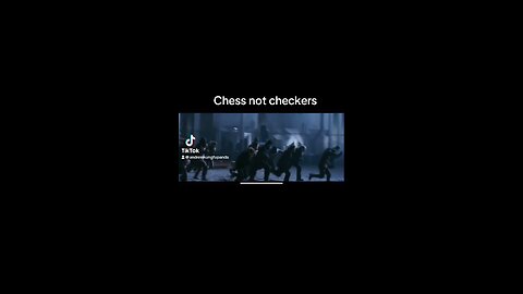 Chess not Checkers