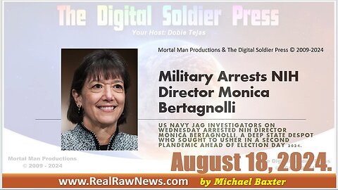 Military Arrests NIH Director Monica Bertagnolli