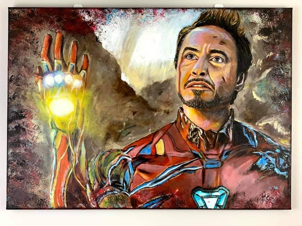 Avengers-Iron man vs. Captain America