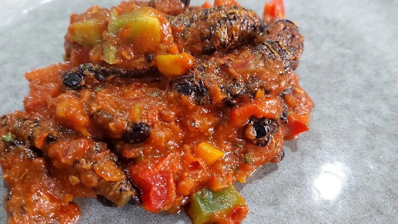 Traditional Mopane Worms
