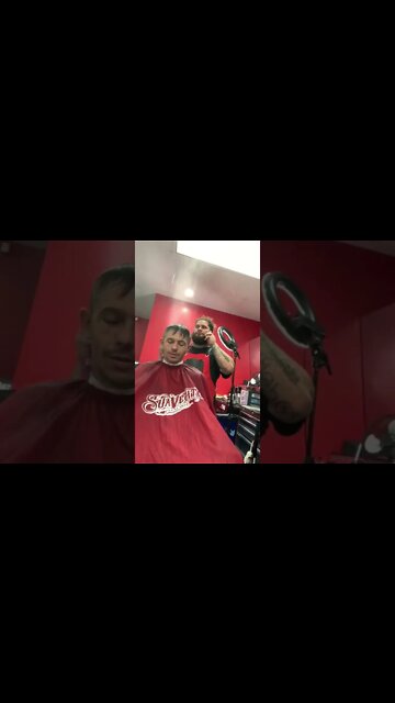 What Happens When The Barber Is Not Paying Attention! #MegaFails #Short