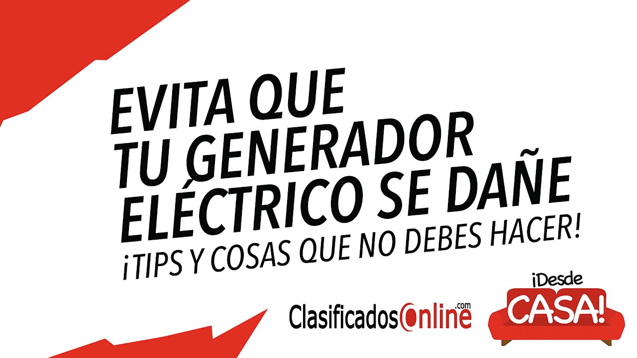 Mantenimiento para Generadores Eléctricos