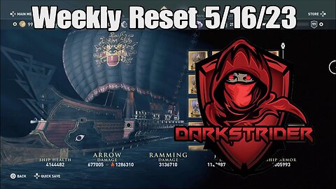 Assassin's Creed Odyssey- Weekly Reset 5/16/23