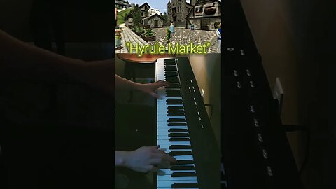 Hyrule Market Theme on Piano