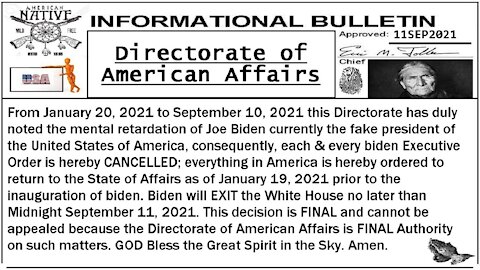 911 - Directorate of American Affairs