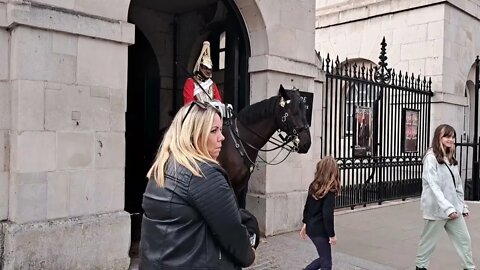 Holding the Reins and getting away with it #horseguardsparade