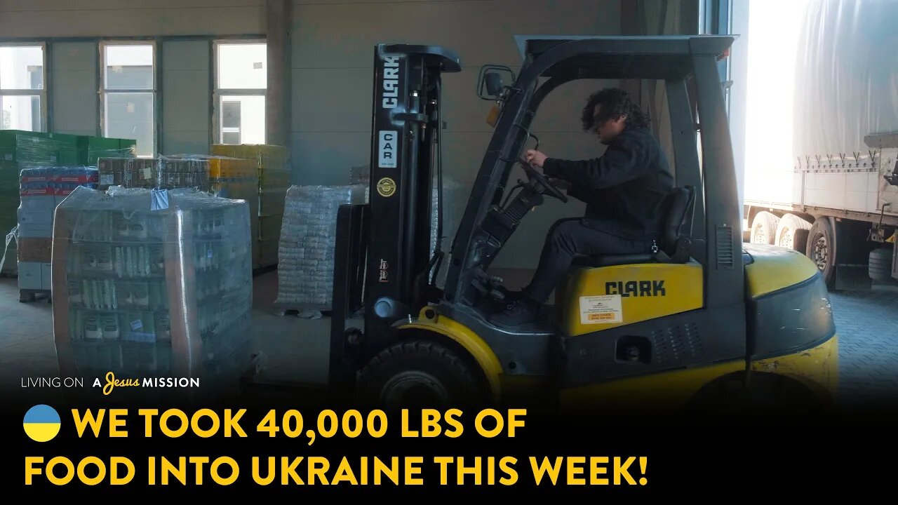 🚨We took 40,000+ pounds of food to Ukraine this week 🇺🇦