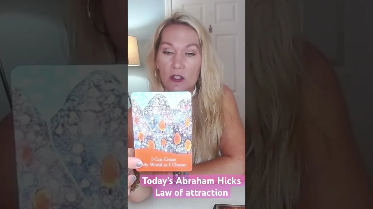 Daily Abraham Hicks Law of Attraction #lawofattraction #abrahamhicks #shorts