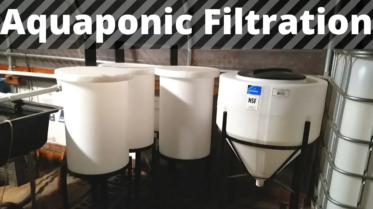 Aquaponic system Renovation part 10 (aquaponic filters the other side)