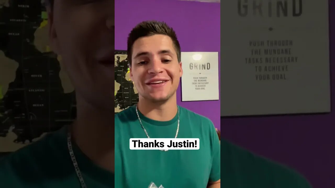 Thanks Justin! #shorts