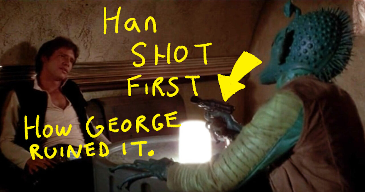 Han Shot First | How George Lucas Ruined His Own Movie | Movie Breakdown