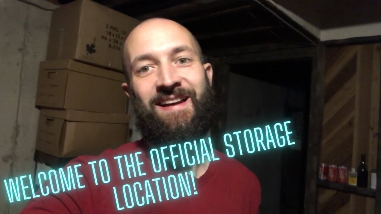 Here's where all my stuff will be stored during my travels! - (The Journey Episode 19)