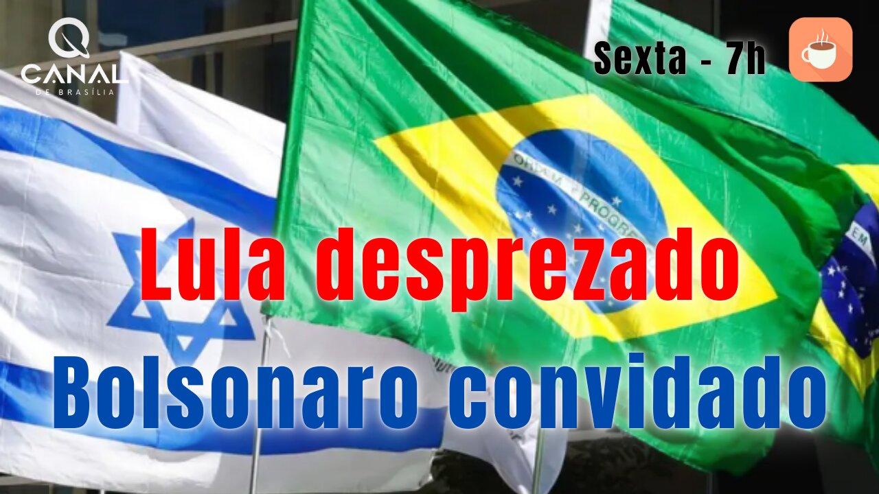 Lula desprezado. Bolsonaro convidado!