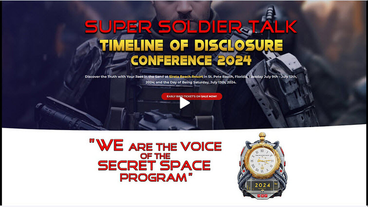 JAMES RINK -Timeline of Disclosure Fundraiser Marathon July 9th to 12th ...