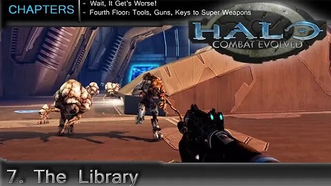 Halo: Combat Evolved [Remastered] Mission 7 - The Library (with commentary) PC