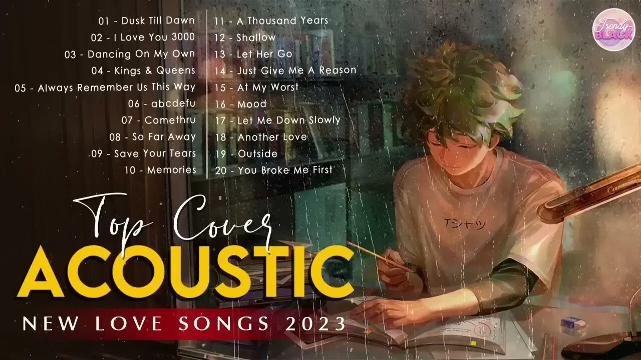 Best English Acoustic Love Songs Cover Playlist 2023 ❤️ Soft Acoustic Cover Of Popular Love Songs 3