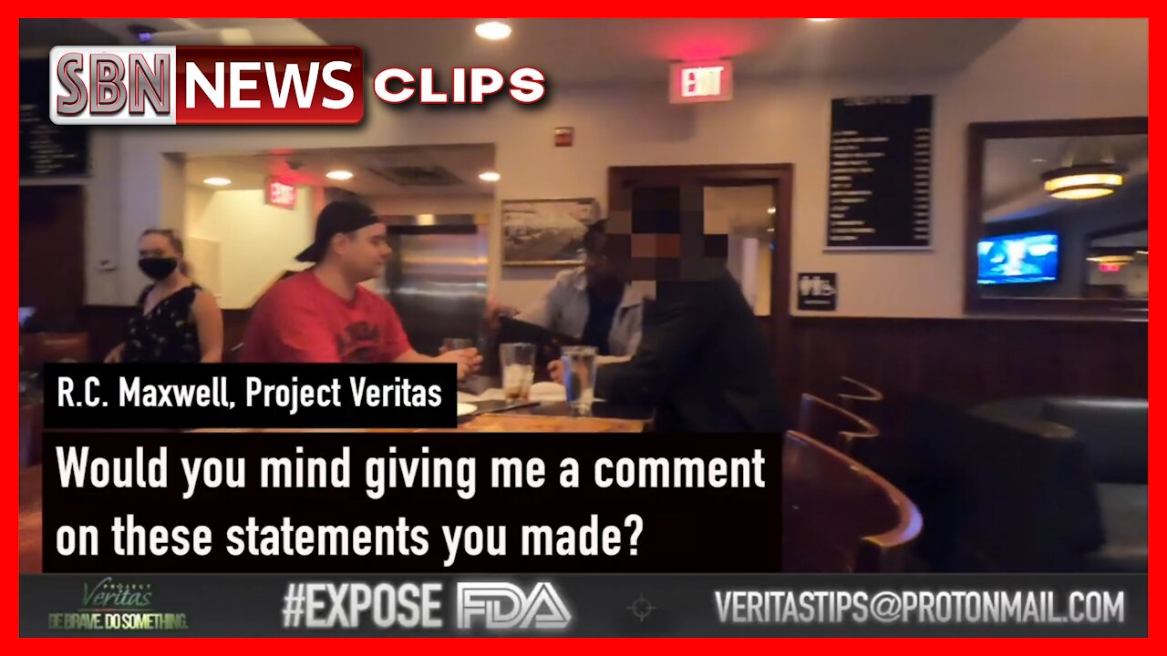 FDA Official Taylor Lee Refuses Questioning by Reporter Over Vaccine Statements - 4008