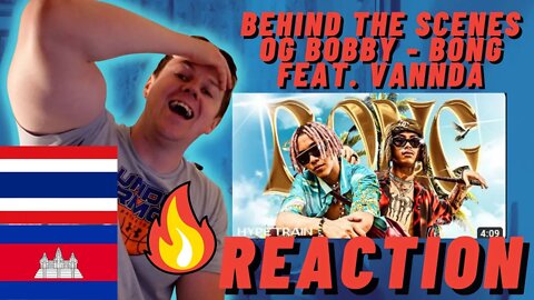 BEHIND THE SCENES | OG BOBBY - BONG Feat. VannDa (Prod. by NINO) OFFICIAL MV ((IRISH REACTION!!))